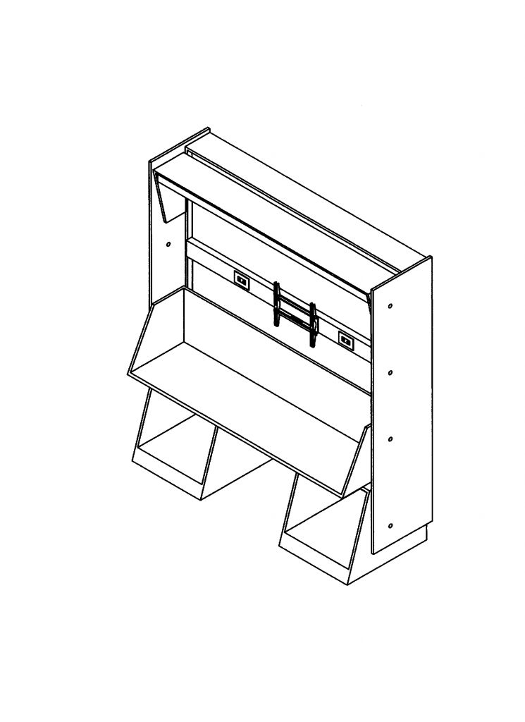 murphy bed, desk bed, bed desk, modular, multifunctional furniture, wallbed, hidden bed